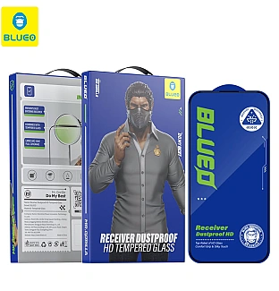 گلس ، محافظ صفحه بلو ضد گرد و غبار Blueo Receiver Dustproof HD Glass Iphone